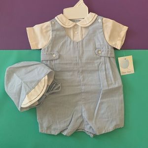 Petit Ami Newborn Outfit with bonnet